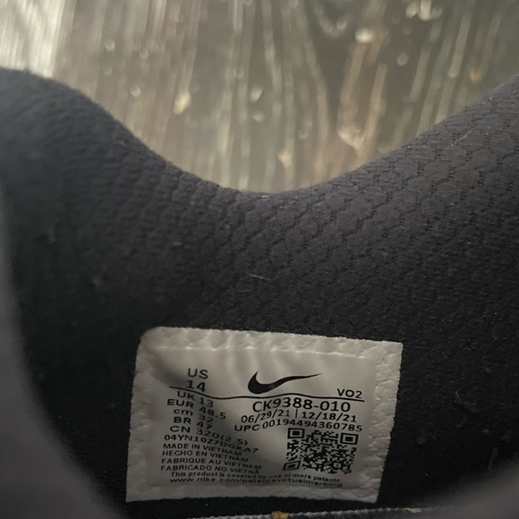 Nike Metcon 6 | Black/Silver | Men’s size 14 - Picture 8 of 8